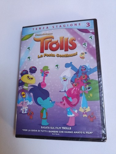 Dvd trolls festa continua - dvd,