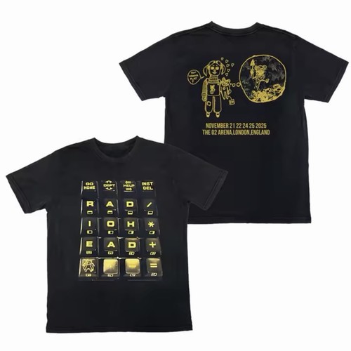 Radiohead 2025 black - black, tour