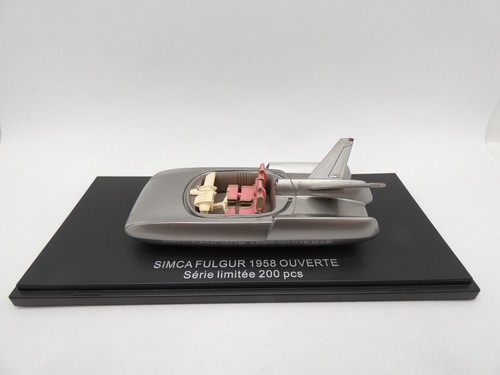 Simca fulgur 1958 ouverte - fulgur, 1/43