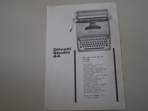 Advertising pubblicità 1963 - pubblicità,