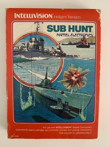 Sub hunt per intellivision - hunt,