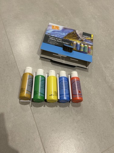 Colori acrilici effetto perla - acrilici,