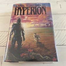 RARE Hyperion 1st EDITION / 1st PRINTING Dan Simmons SIGNED Sci-Fi. Never read 