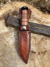 Coltello fodero pelle