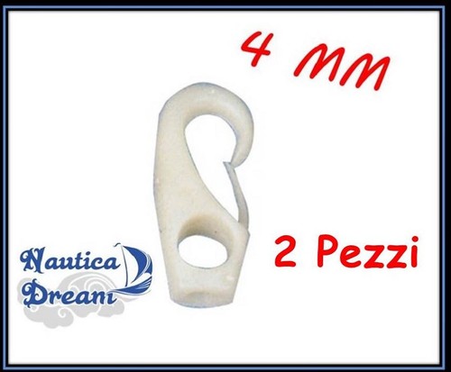 Ganci moschettoni plastica - 2,