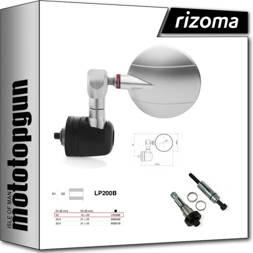 Rizoma bs185b specchietto end - rizoma,