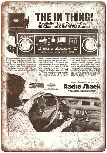 Radio shack realistico - radio,