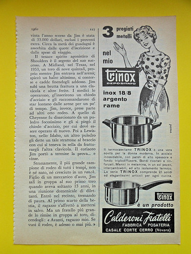 Pubblicità advertising 1960 - pubblicitÀ,