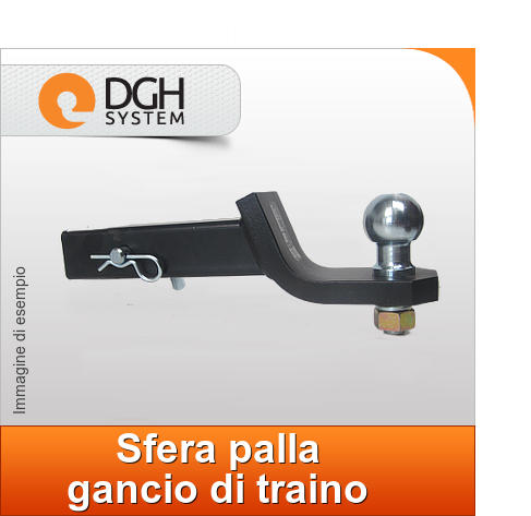Sfera per gancio traino - per, di