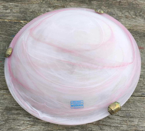 Applique verre rosé - applique,