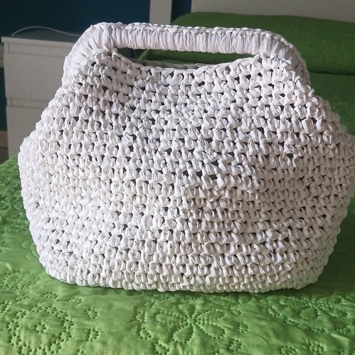 Borsa mano donna bianca - borsa,