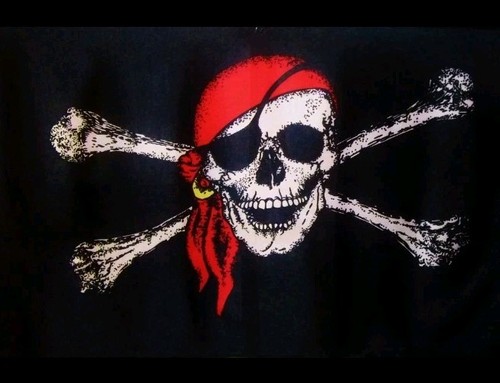 Bandiera pirata jolly - bandiera,