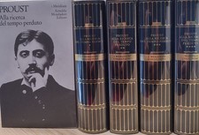 Proust. Alla ricerca del tempo perduto. collezioni i meridiani.edicola