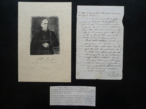 Autografo padre angelo secchi - angelo,
