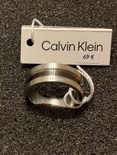 anello ck calvin klein acciaio