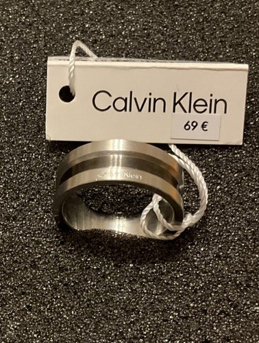Anello calvin klein acciaio - ck,