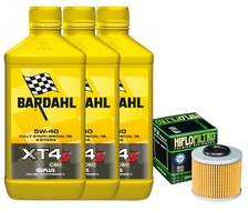KIT/TAGLIANDO MV/AGUSTA RIVALE/800 2013/2016 BARDAHL XT4-S C60 FILTRO OLIO 5W40 