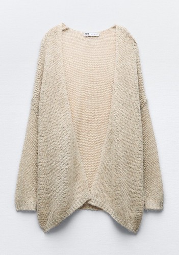 Zara nwt neutral metallic - zara,