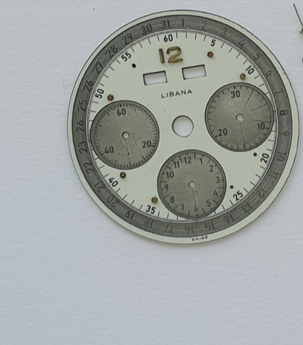 Rare valjoux 72c libana dial - rare,