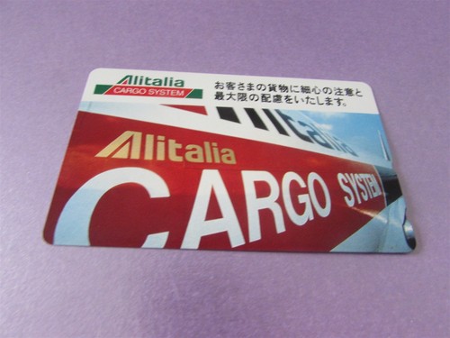 Alitalia cargo system - alitalia, airline
