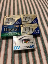 5 nastri mini DV ~ JVC TDK ~