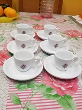 SET DA 6 Tazzina caffè da bar, MOAK esterno, ottimo stato.