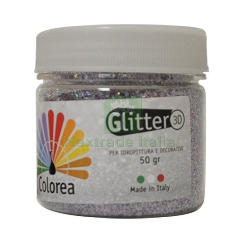 12pz glitter prismatici - glitter,