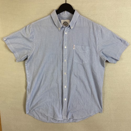 Camicia oxford brutus blu - oxford,