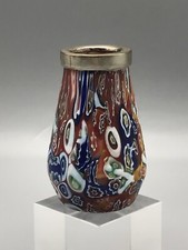 Raro vaso in vetro di Murano