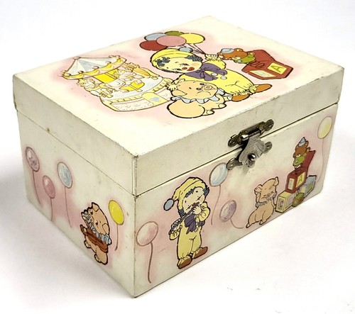 Scatola musicale vintage - scatola,