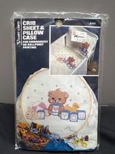 Kit ricamo lenzuola e federa