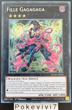 Carte YU-GI-OH! FILLE GAGAGAGA DUAD-FR043 Secret Rare NEUF