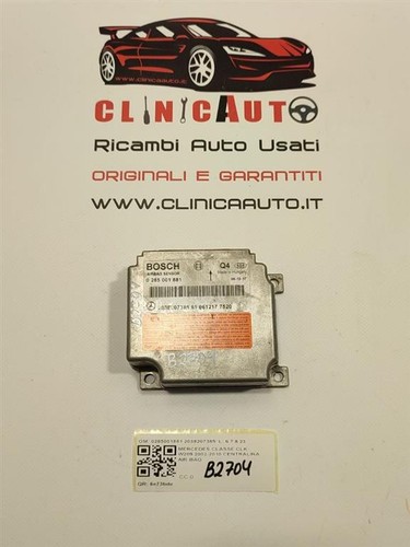 Centralina airbag per - centralina,