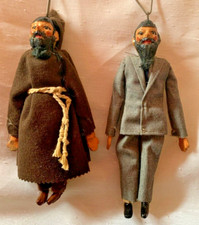 2 1950s HAND MADE/PAINTED