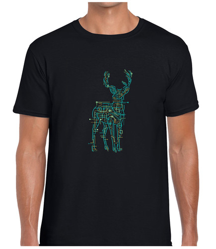 Shirt uomo circuit deer - t-shirt,