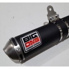 ADATTO KAWASAKI KDX125 KDX 125 BIG ONE SILENZIATORE TUBO DI SCARICO