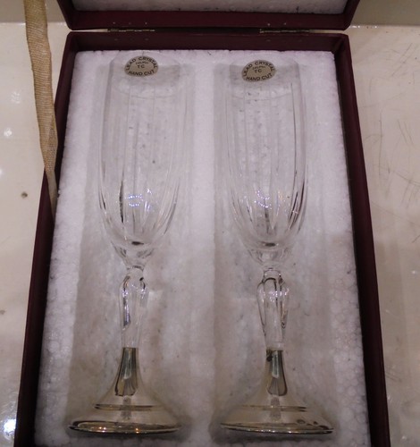 Bicchieri flute cristallo base - flute,