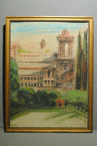 Quadro disegno rovine - quadro,