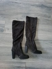 Stivali scamosciati numero 38 tacco alto donna ragazza invernale 