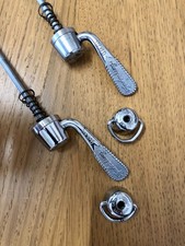 Sganci Rapidi CAMPAGNOLO RECORD Hubs Quick RELEASES Skewers 8 9 10s NABEN 1990s