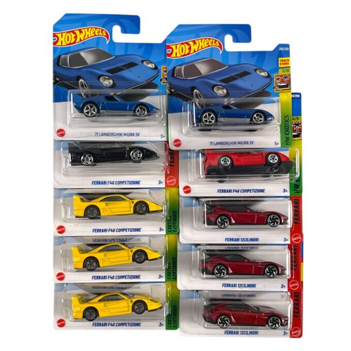 Set 10x modellini auto - 10x,