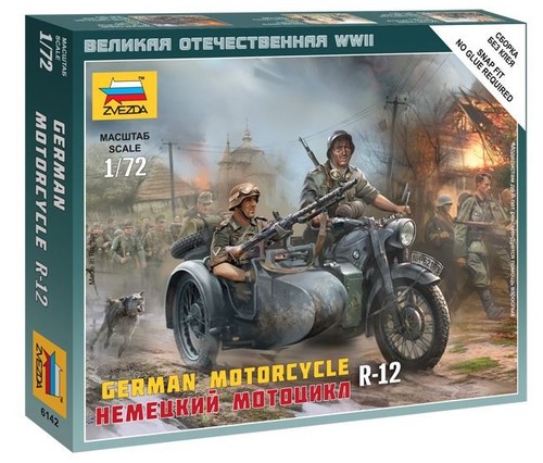 Zvezda kit moto militare - zvezda,