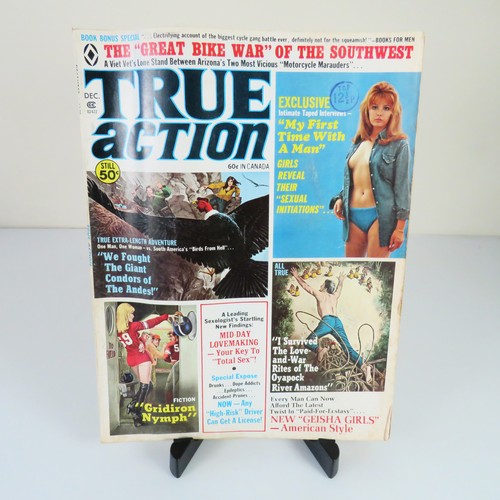 Vintage true action magazine - action,