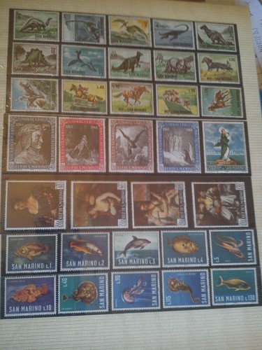 Collezione san marino lotto - san,
