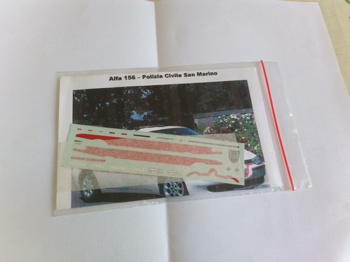 Delta models decals alfa - x,