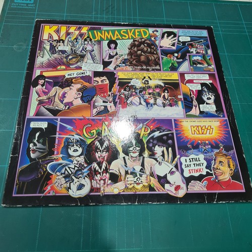 Kiss unmasked lp - kiss,