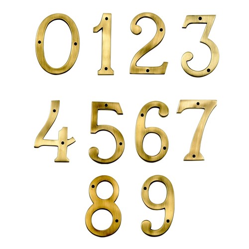 Numeri porta deluxe grandi - numeri,
