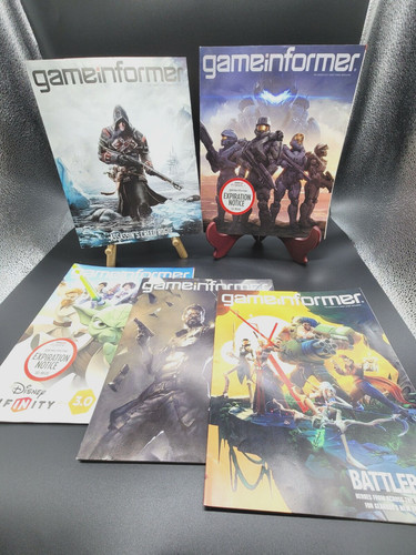 Gameinformer magazine lot 5 - magazine, of