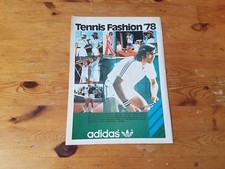Advertising American Pubblicità * TENNIS *  ILIE NASTASE + ADIDAS ( 1978 )