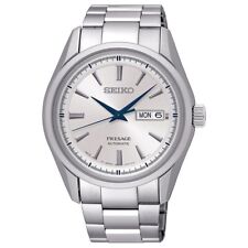 Seiko presage automatico Orologio cassa 42 m bracciale in acciaio vetro zaffiro